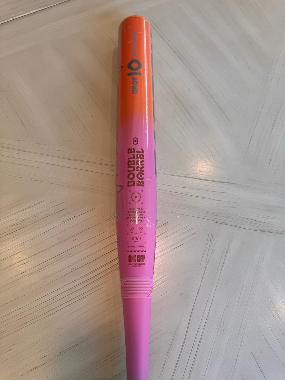 EASTON Ghost OG Rainbow Sherbet Fastpitch Softball Bat 32/22 -10 NEW - Picture 5 of 15